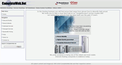 Desktop Screenshot of completeweb.net