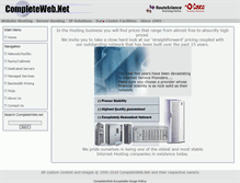 Tablet Screenshot of completeweb.net